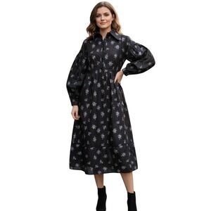 ASOS | Dresses | Asos Skater Dress Black Size 6 | Poshmark